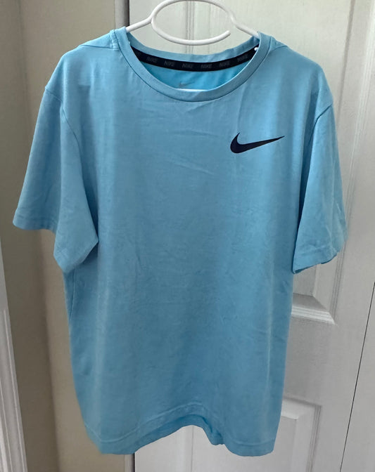 Blue Nike Dri fit tee vGUC-EUC - size Youth - 10 (L)