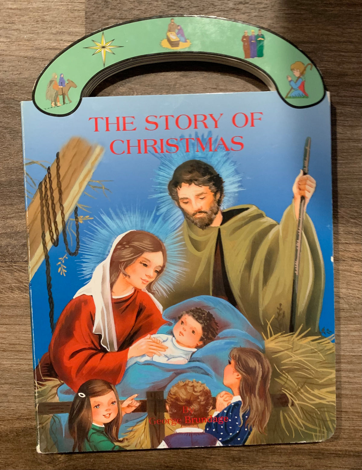 Story of Christmas board