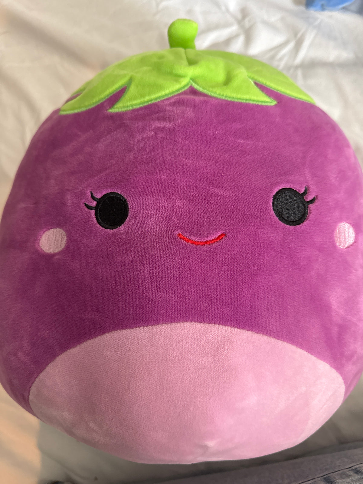 Squishmallow medium Eggplant