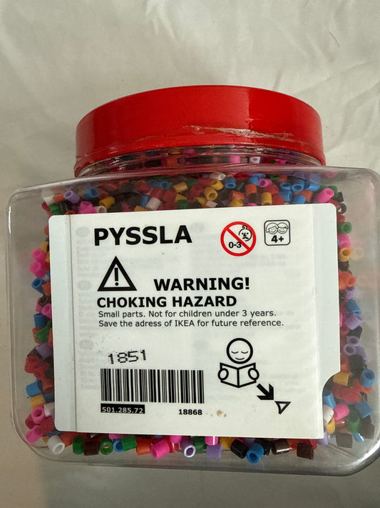 Plastic beads Ikea