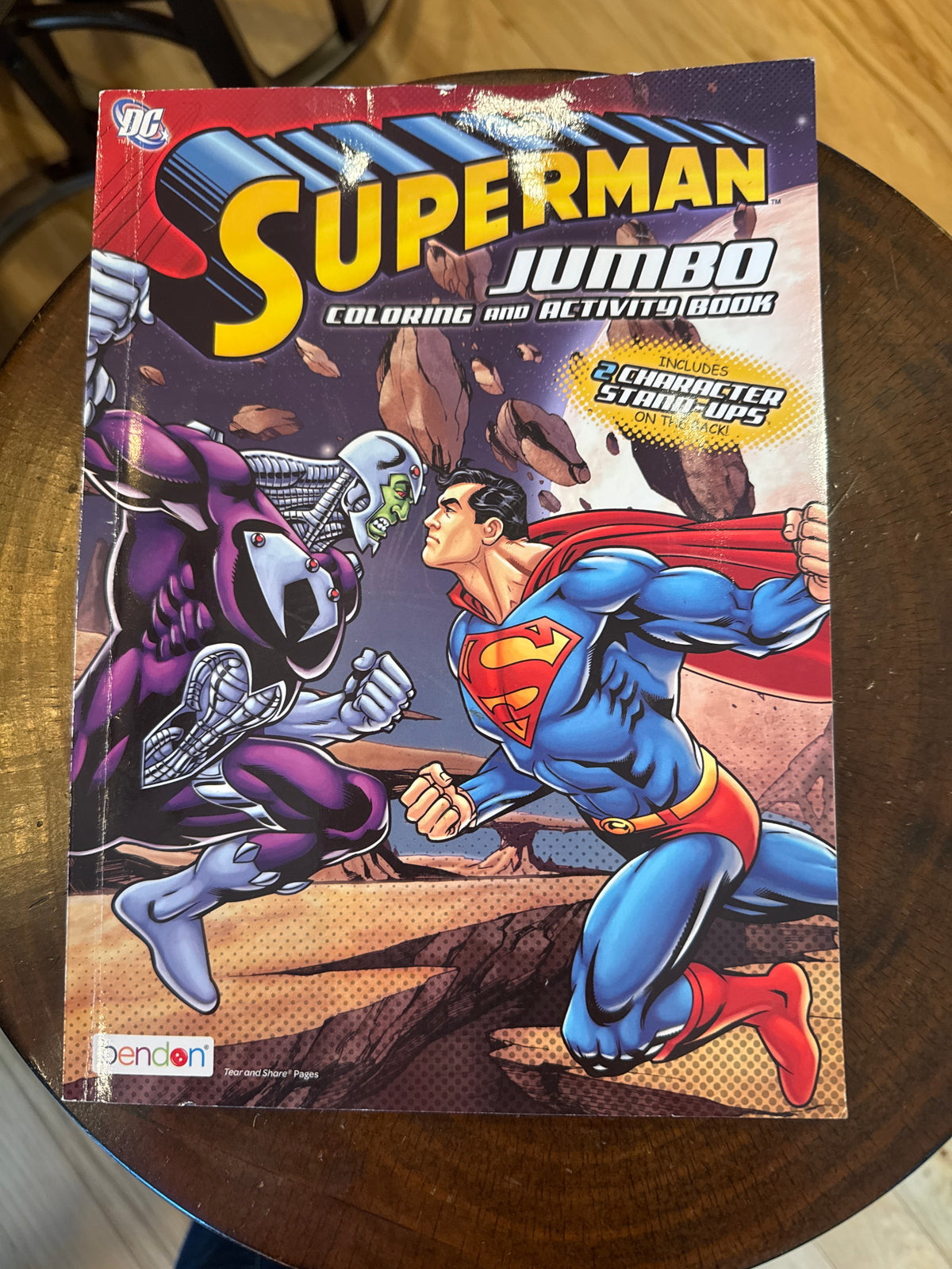 Superman coloring Book - like new