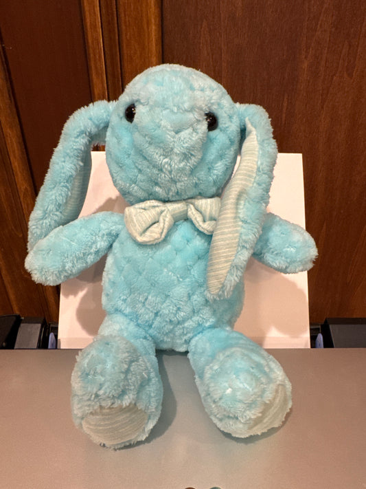 Blue bunny stuffed Animal for Easter basket