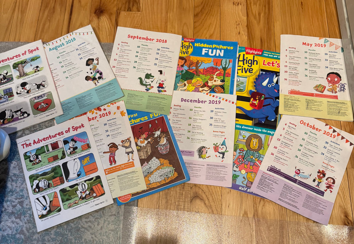 High Five Magazines (12 total)