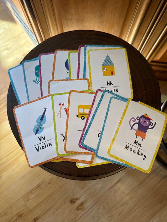 Alphabet Flash cards