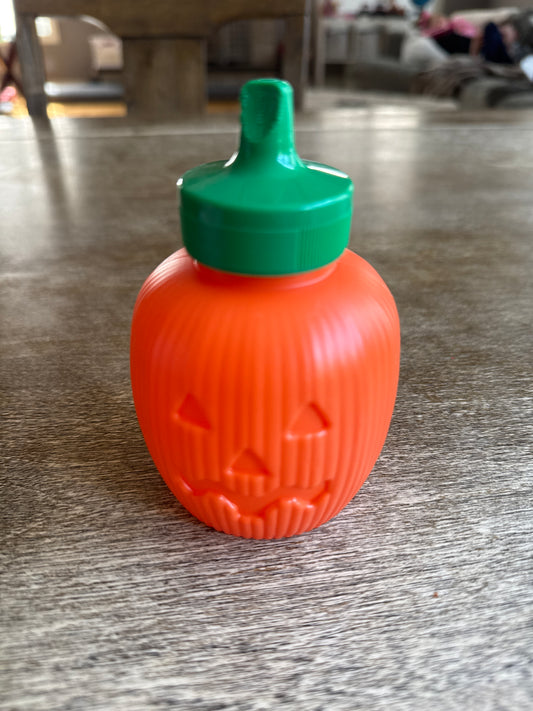 Halloween sippy Cup - pumpkin 2 of 3