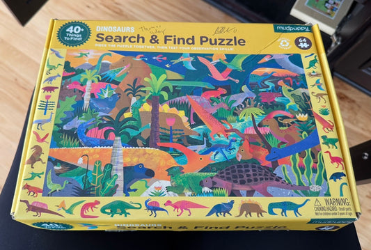 Dinosaur Puzzle 64 large pieces
