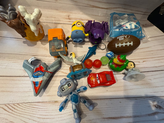 Misc. Bag Full of Many Toys 4 Flights,Car, Play