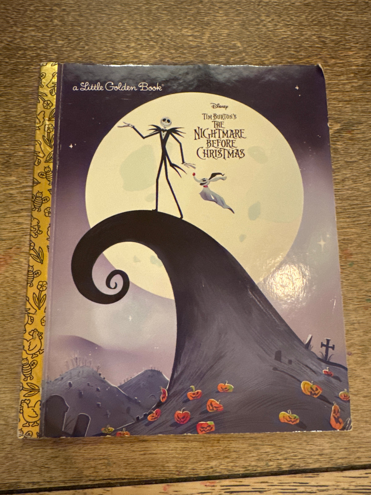 Disney Nightmare before Christmas - golden book