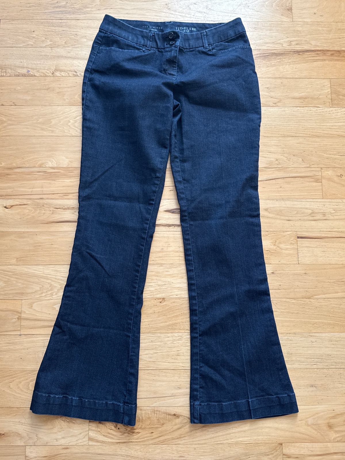 The Limited Fit & Flare Dark Denim - 6R - size Women - S (4/6)