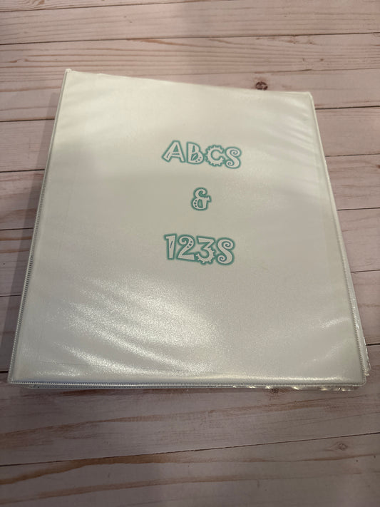 ABCs and 123's Activity Binder