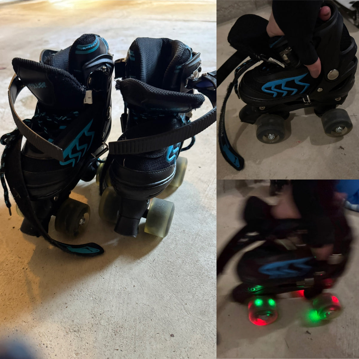 Power Superb Roller Skates with Light-up