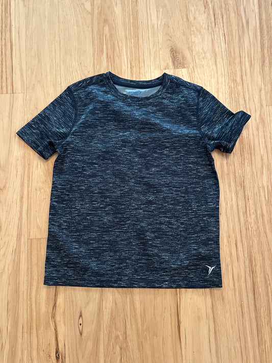 Old navy Heathered black Dri fit tee size m (8) - size Youth - 8 (M)
