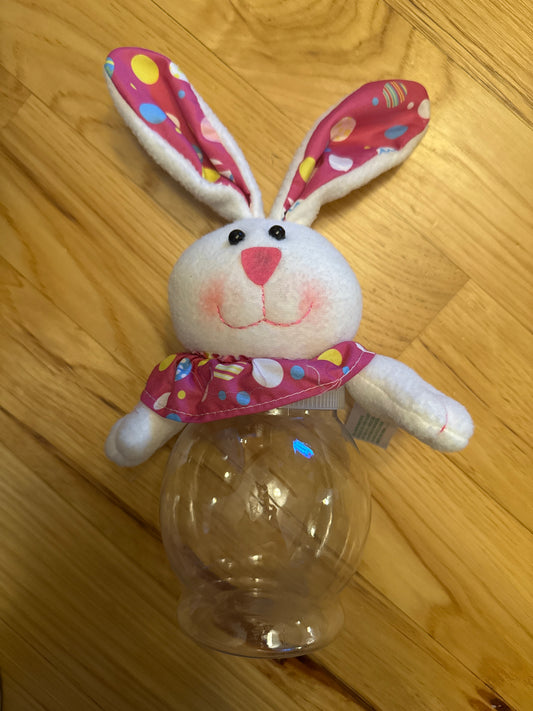 Easter bunny candy Dish - pink