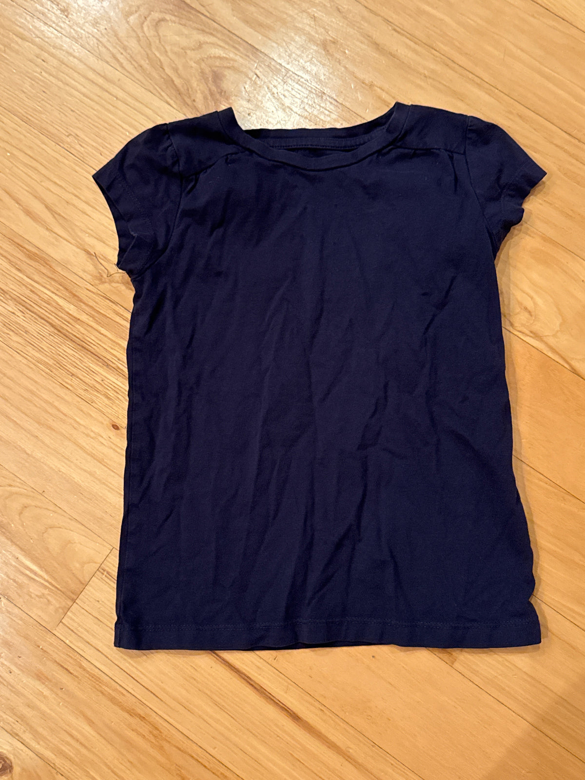 Gymboree navy solid Shirt 5/6 - size Youth - 5 (XS)