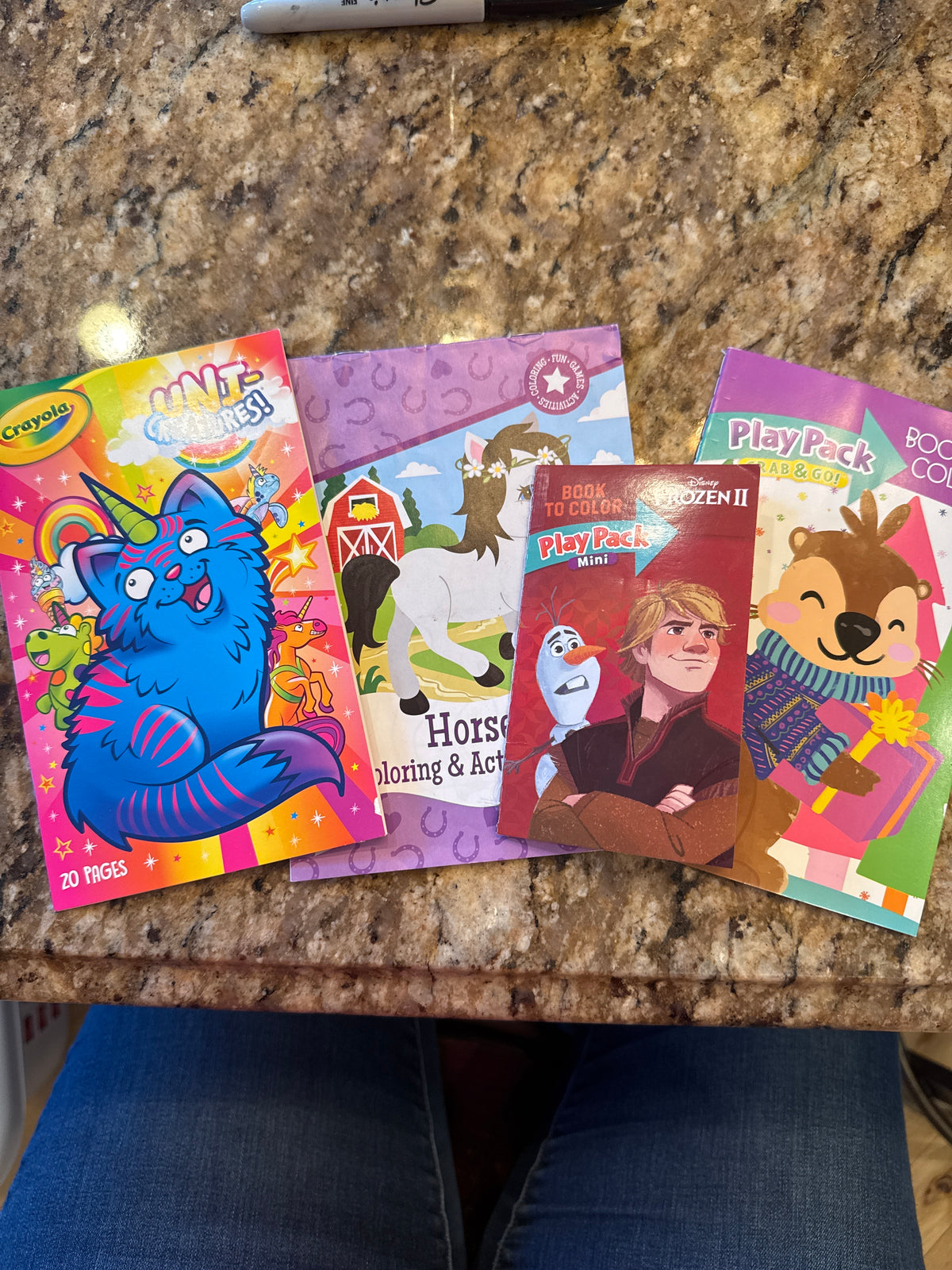Misc. Mini coloring Books
