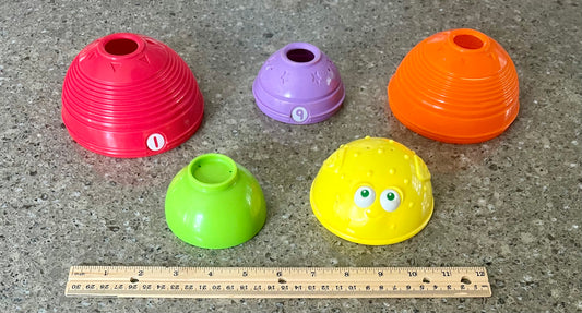 5 bowls- various sets -colorful