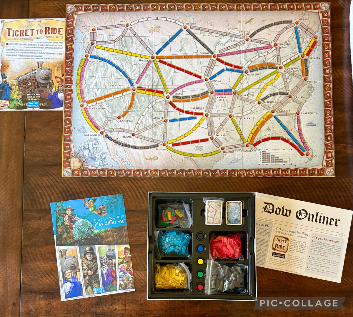Ticket to Ride - like new condition $55