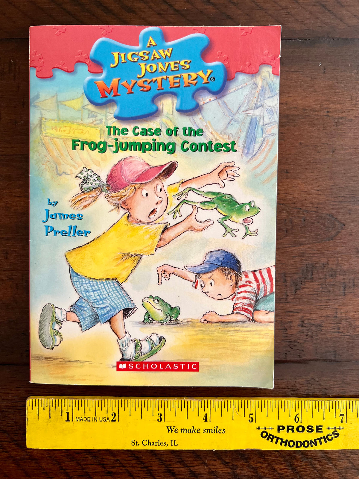 A Jigsaw Jones Mystery: the Frog Jumping Contest