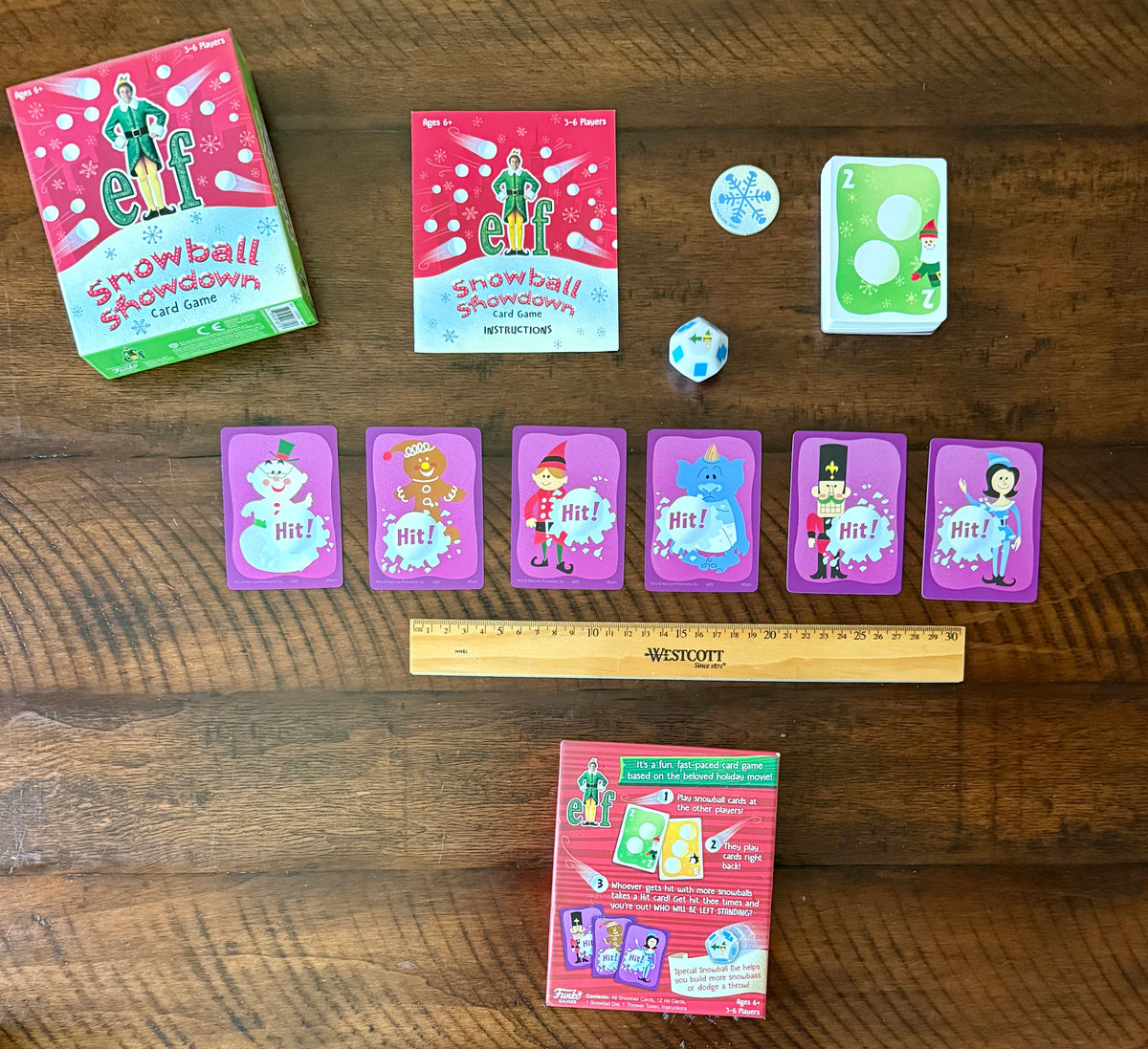 Snowball Showdown (Elf) - Fun Family Card Game