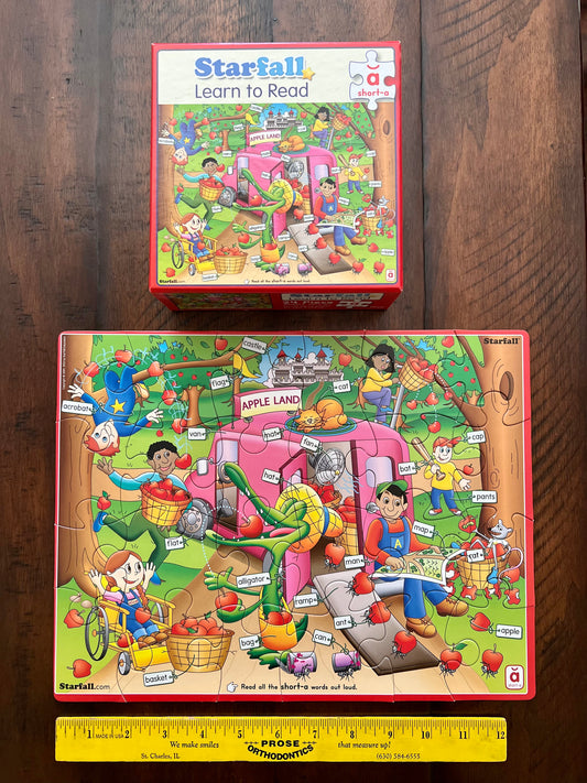 Learn to Read puzzles -short-a