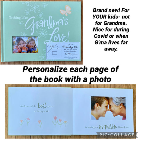 GRANDMA book for kids- Add your own photos