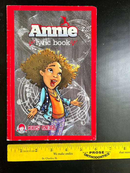 Annie-  Lyric book Maybe and Tomorrow