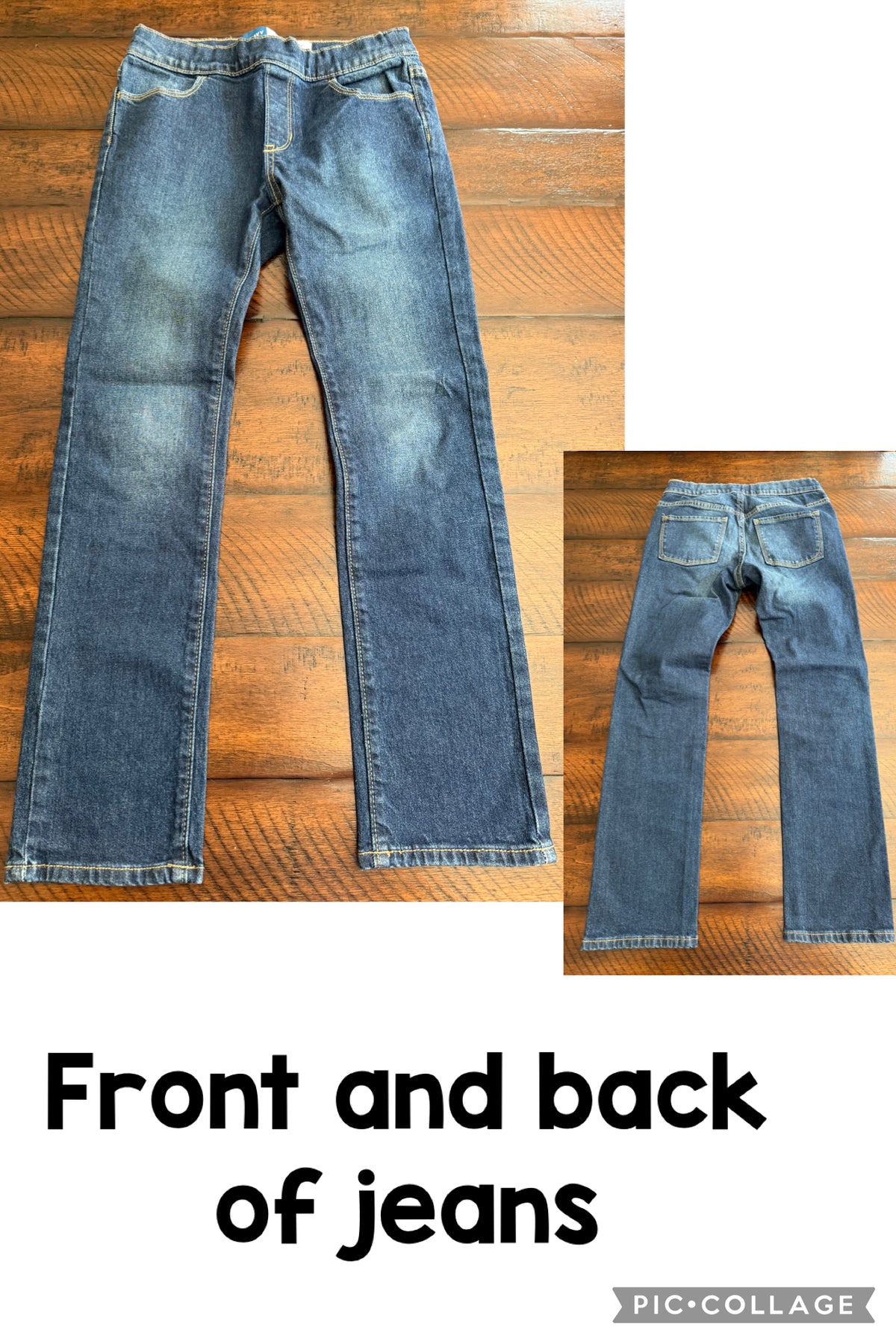Old Navy skinny jeans -4 pockets, no zip - size Youth - 10 (L)