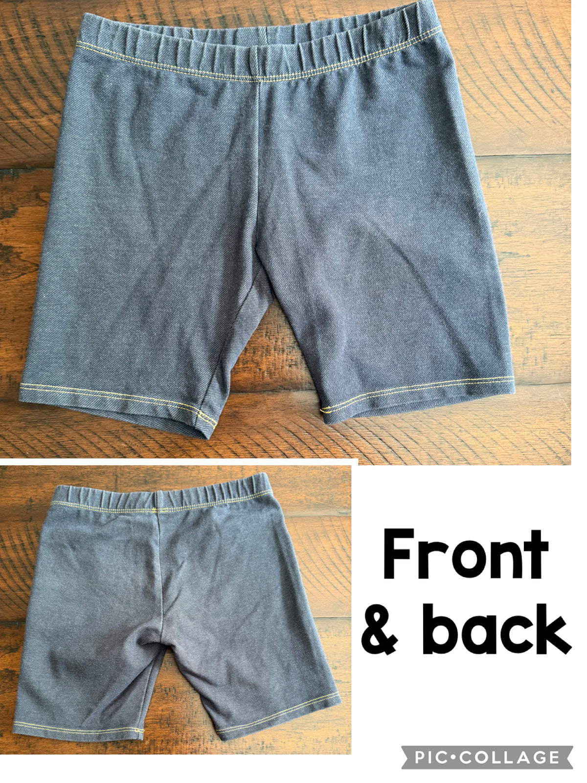 Faded Glory: denim short - size Youth - 7 (S)
