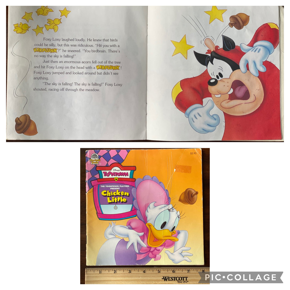 Disney's Toontown Chicken Little (worn)