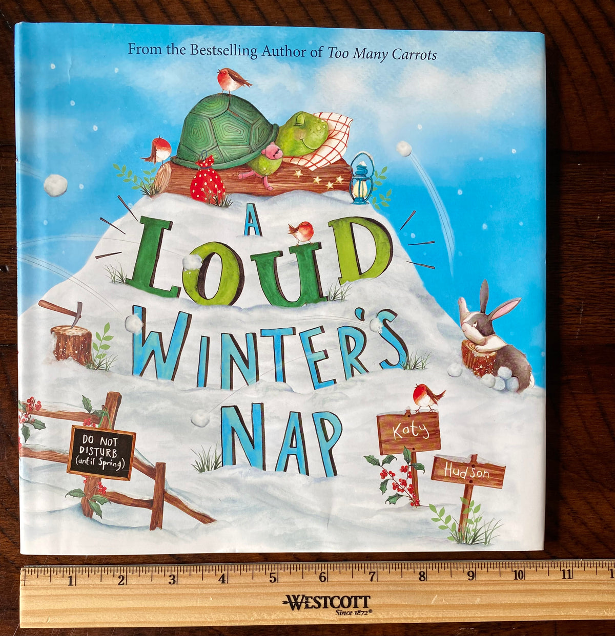 A Loud Winter's Nap- cute story; large book