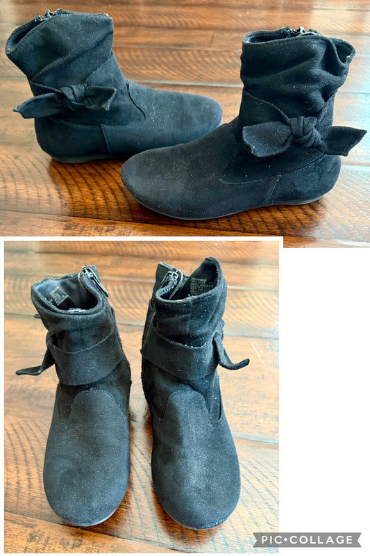 Black boots with bows - size Shoes - Kids 1