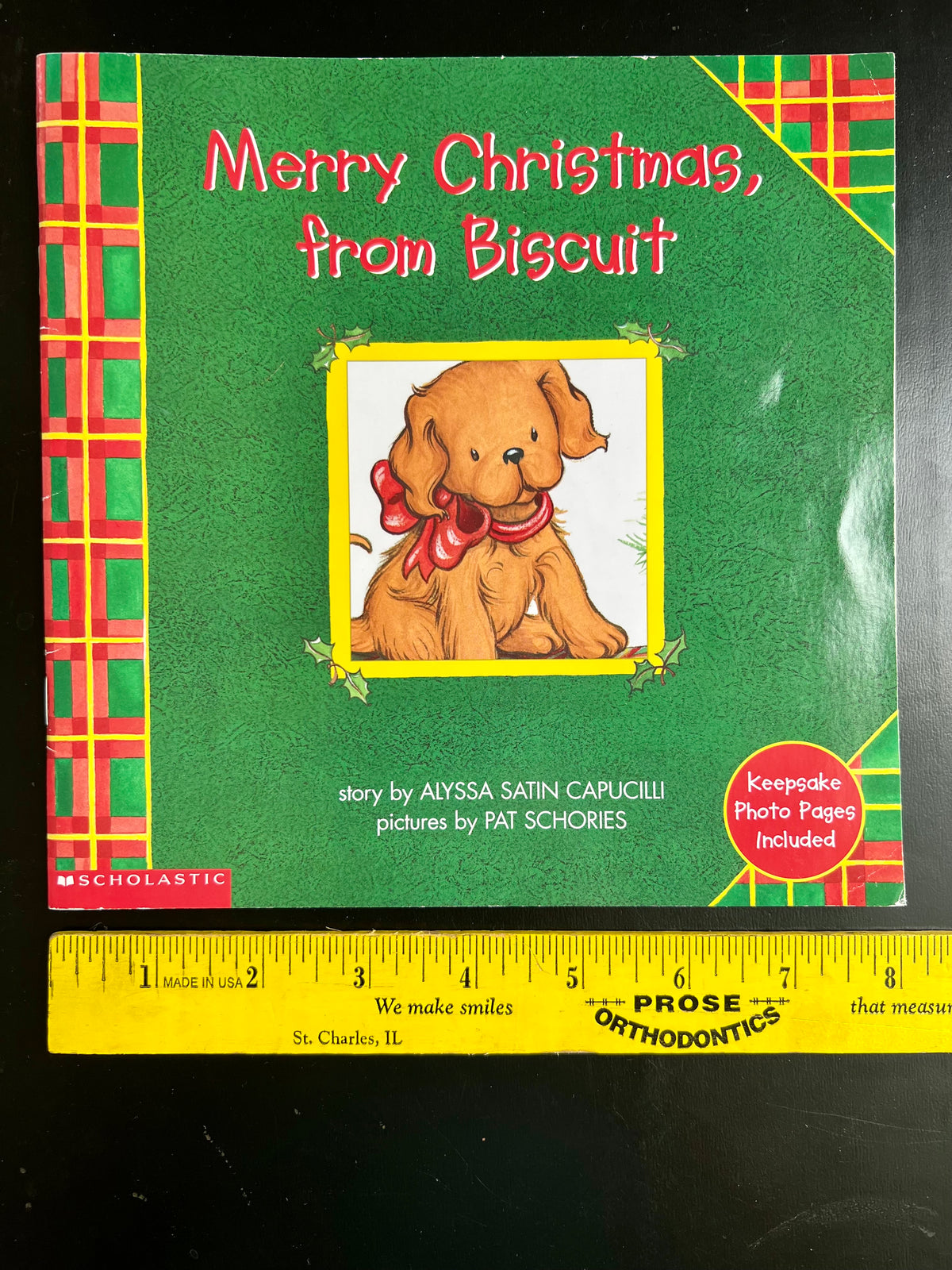 Merry Christmas from Biscuit- woof, woof