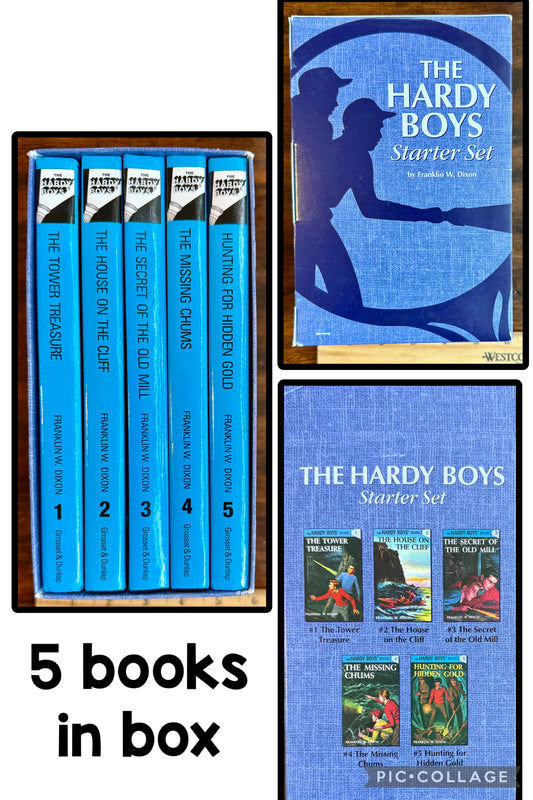 The Hardy Boys Starter Set: first 5 books ($52)