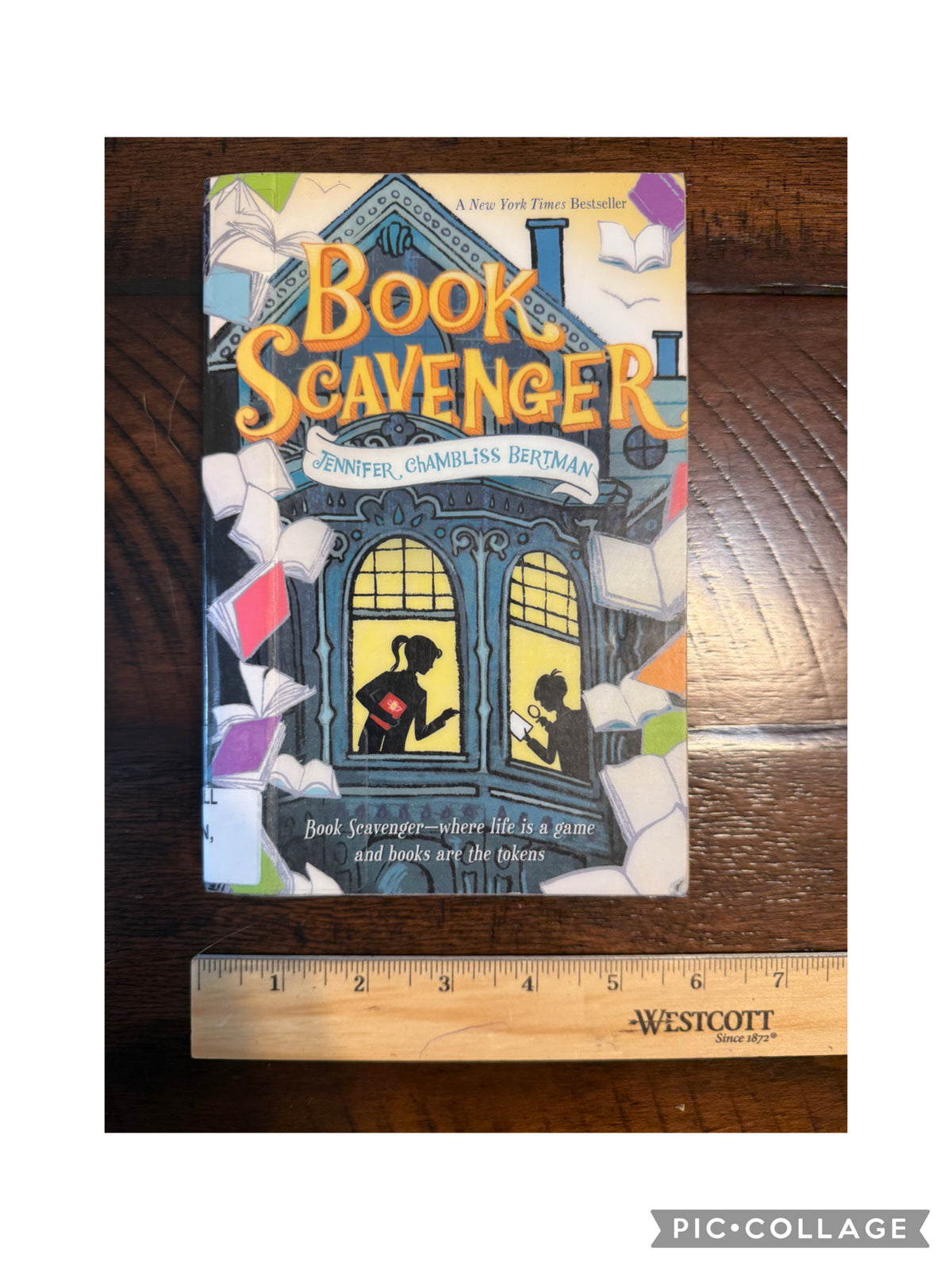 Book Scavenger (library) - NYT bestseller