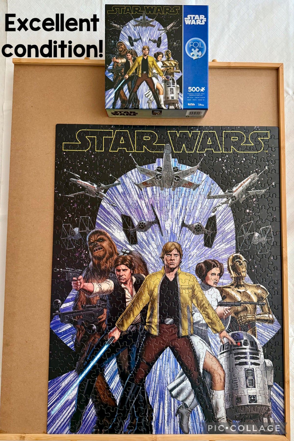 Star Wars: A New Hope -foil puzzle; VERY nice!