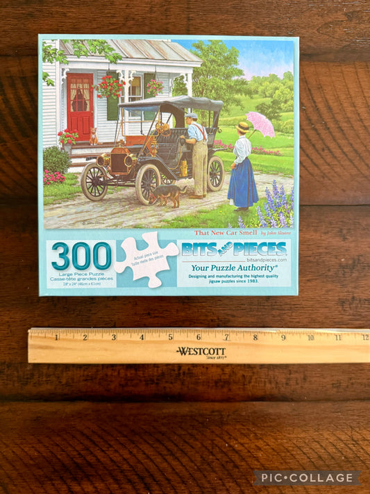That New Car Smell; -300 piece puzzle