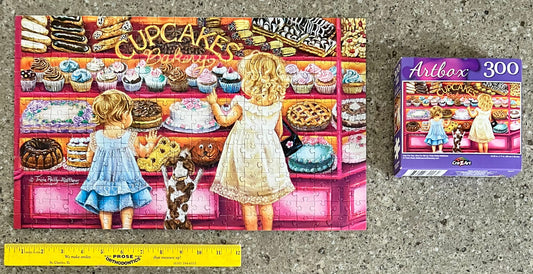 300 pc puzzle: CUPCAKES BAKERY