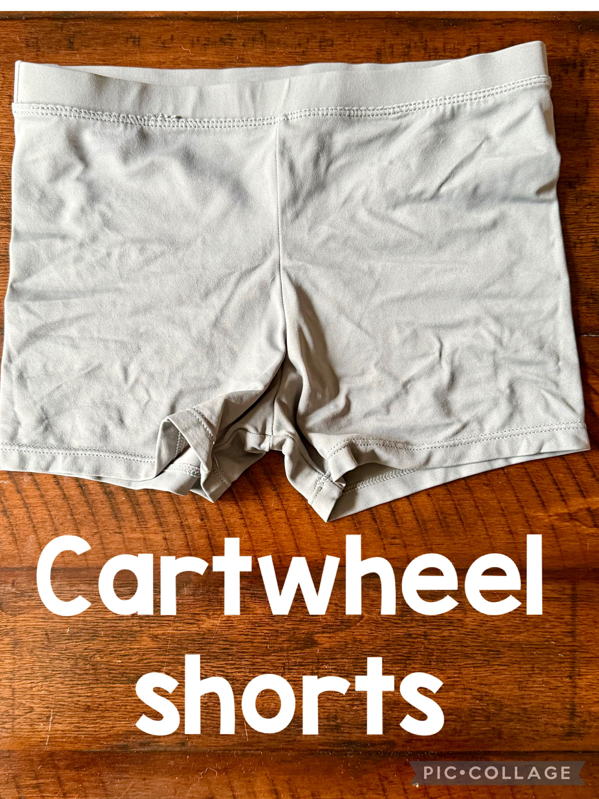 Cartwheel shorts - gray - size Youth - 10 (L)