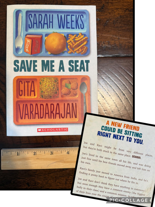 Save Me A Seat - friendship/school tale