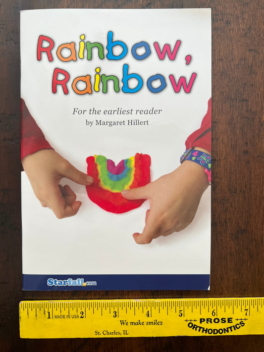 Rainbow, Rainbow -for the earliest reader