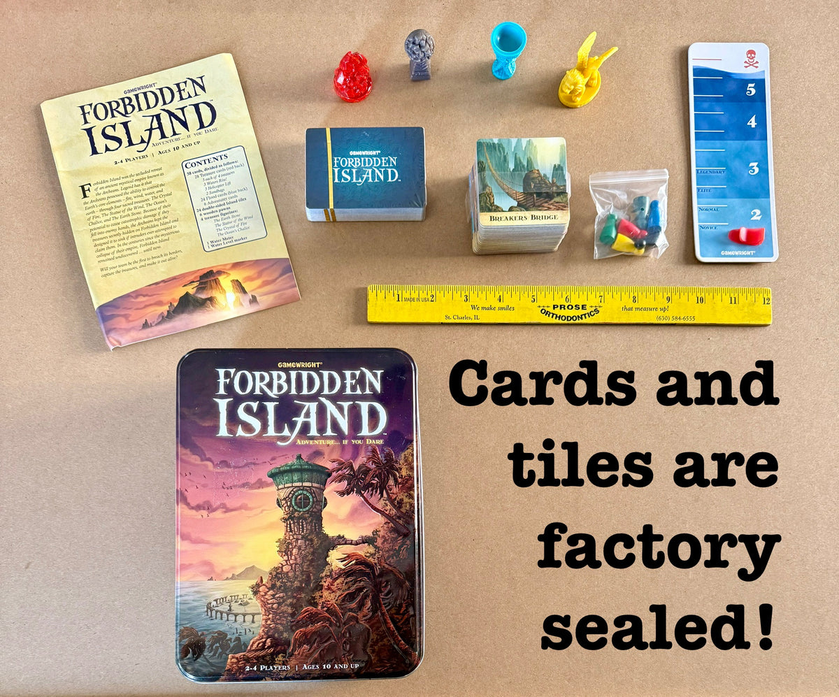 Forbidden Island: work as a team to escape