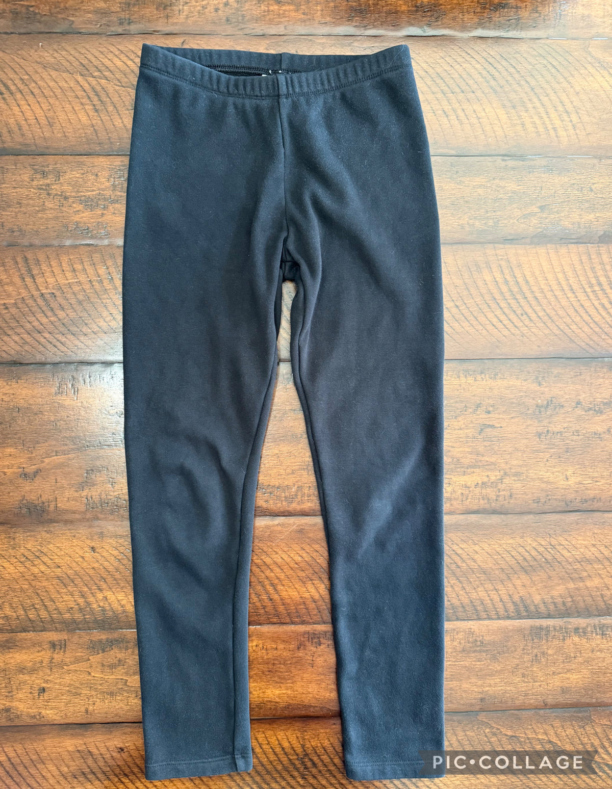 Cat & Jack black pants -LINED; super soft - size Youth - 10 (L)