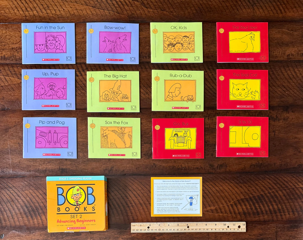 BOB BOOKS: Set 2 - 12 little readers