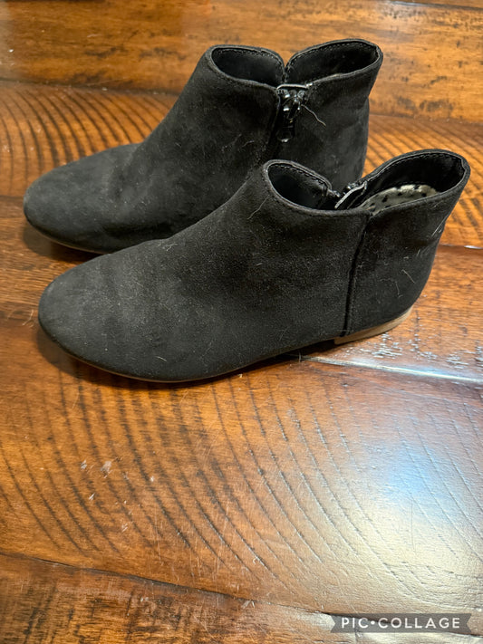 Cat & Jack black boots - suede - size Shoes - Kids 3