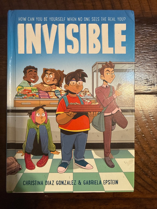 Invisible -slightly damaged corner