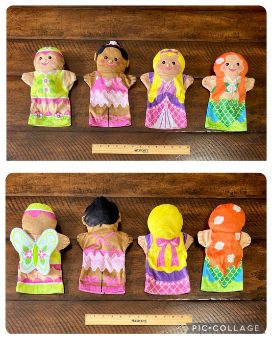 Melissa & Doug puppets -STORYBOOK FRIENDS (4)