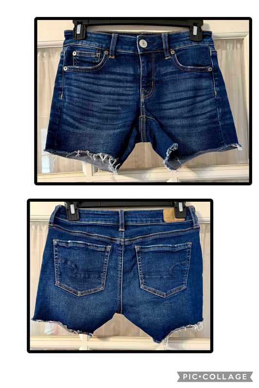 American Eagle shorts -denim, 5 pocket - size Junior - XS (0/1)