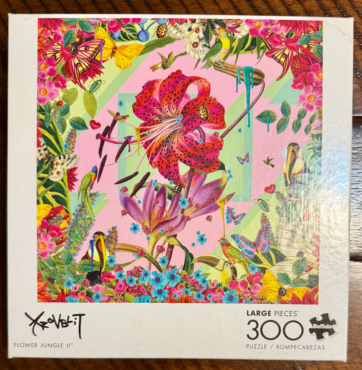 Flower Jungle II - 300 LARGE pieces