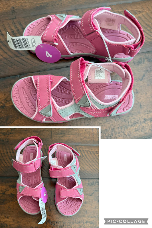 Pink sandals- NWT! -new with tag! - size Shoes - Kids 2