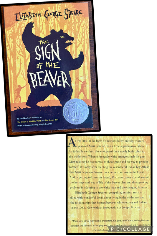 The Sign of the Beaver - Newberry honor